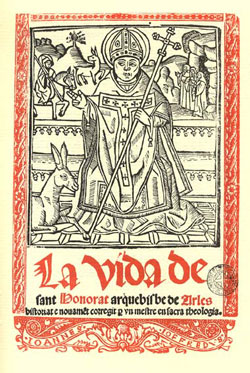 Image of St. Honoratus of Aries