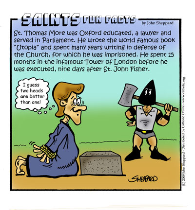 Saints Fun Facts for St. Thomas More