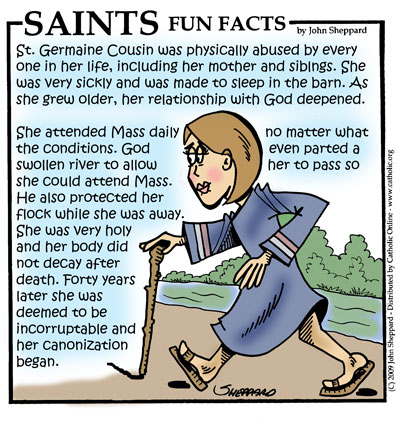 Saints Fun Facts for St. Germaine Cousin